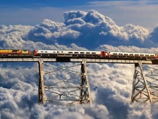 القطار يعبر بين الغيوم يصل إلى ارتفاع 4220 مترًا - ArabRailNews